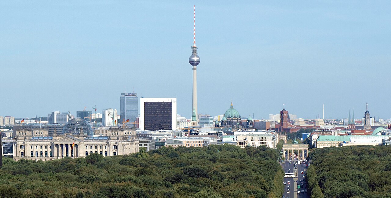 Berlin: Berlin skyline 2009