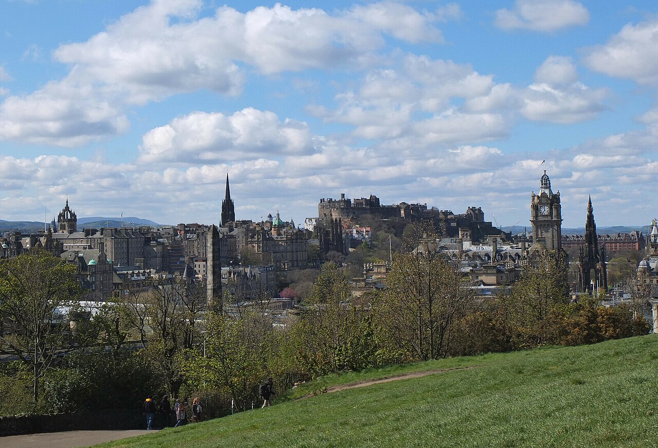Edinburgh: Edinburgh skyline from Calton Hill - geograph.org.uk - 7467002